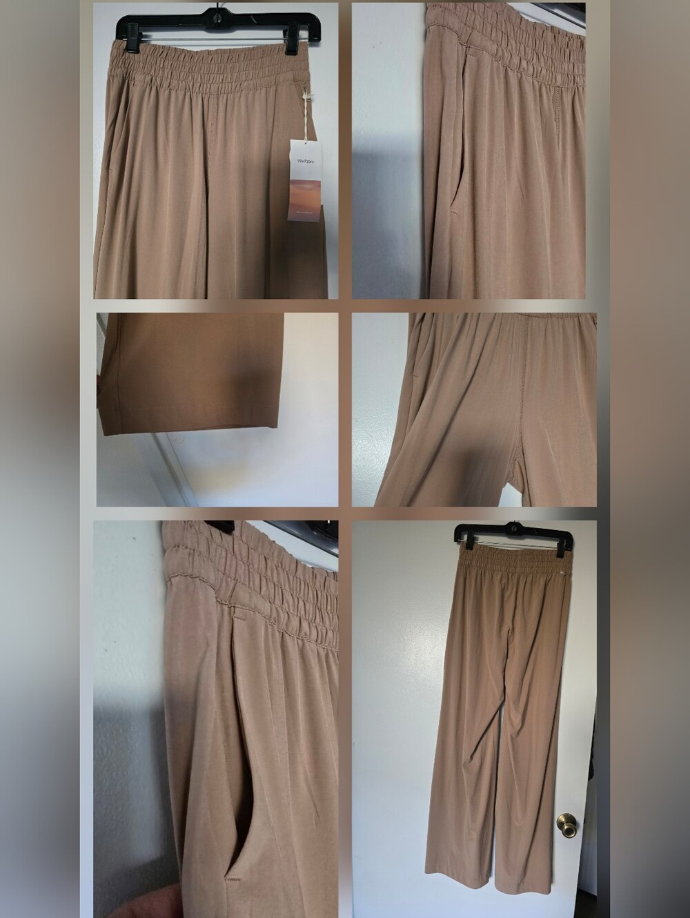 Vuori Villa Wideleg Goldenrod Gorpcore Athleisure Pants Womens NWT Sz Small - Picture 14 of 17